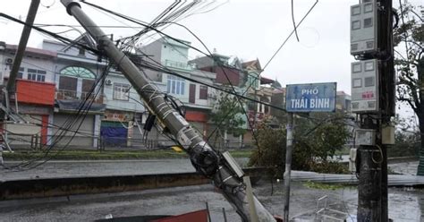 Hình ảnh Tan Hoang Khi Bão Số 3 Yagi đổ Bộ Quảng Ninh Đời Sống Tri
