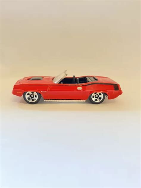 HOT WHEELS TOP PLYMOUTH BARRACUDA Modified Rides Red PicClick UK
