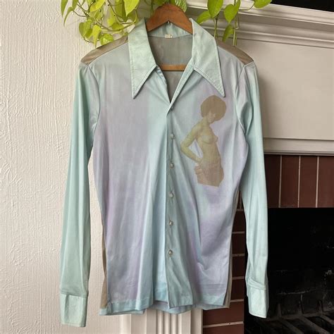 Vintage S S Hippie Nude Womens Psychedelic Depop