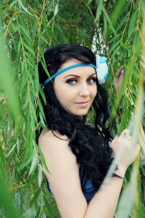 Julia Blue Eyes Brunette Hair Years Old ID