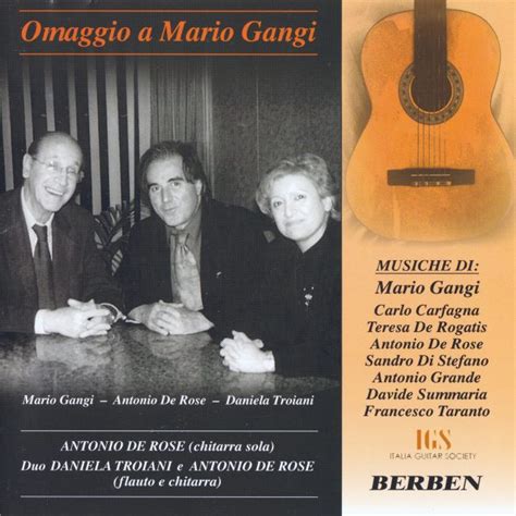 Omaggio A Mario Gangi Daniela Troiani