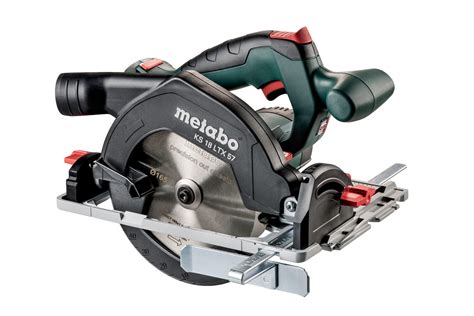 KS 18 LTX 57 601857890 6 1 2 Cordless Circular Saw Metabo Power Tools