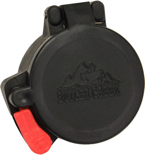 butler creek flip open scope cover fits  eye size  black mo scope accessories