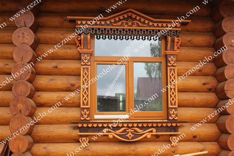 Купить декоративные наличники из дерева в Москве - цена деревянных ...