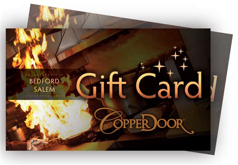 Copper Door Restaurant: Gift Cards