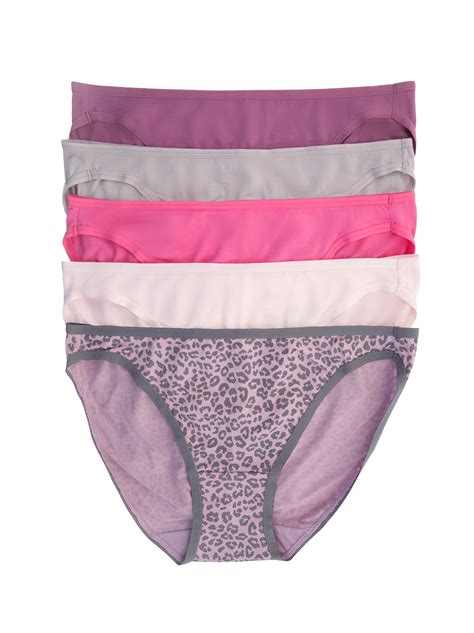 Felina Smooth Low Rise Bikini Panties Seamless Underwear For Women
