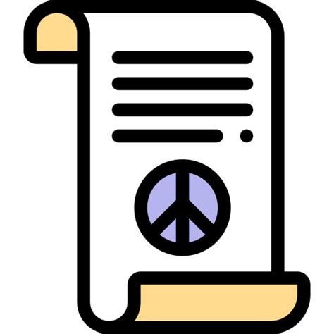 Icono De Derechos Humanos Detailed Rounded Lineal Color