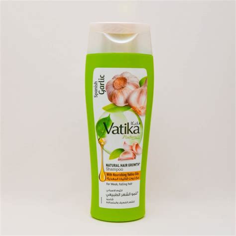 Шампунь Испанский чеснок Для роста волос Дабур Ватика (Dabur Vatika ...