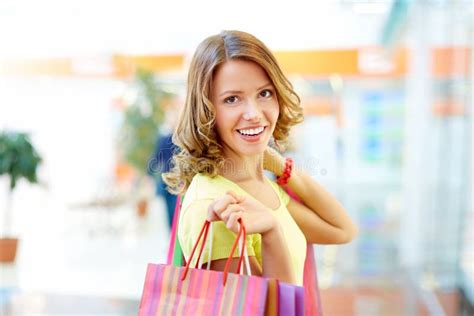 Happy With Shopping Stock Photo Image Of Person Happy 32735806