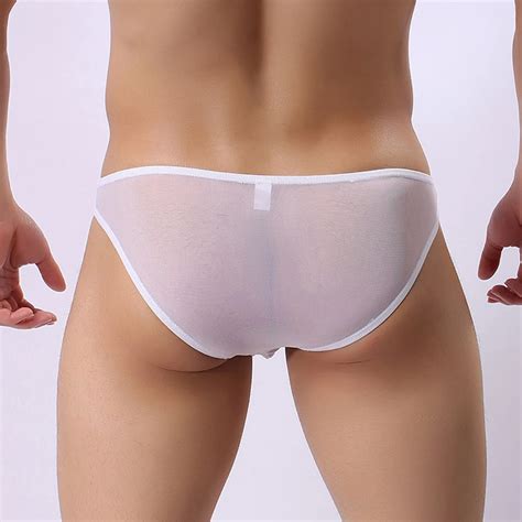 Sous V Tements En Maille Transparente Pour Hommes Lingerie Soutiens