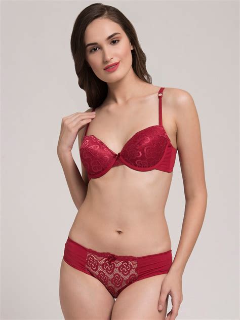 Buy MAKCLAN Self Design Lingerie Set K11013 LK Lingerie Set For Women 23471364 Myntra