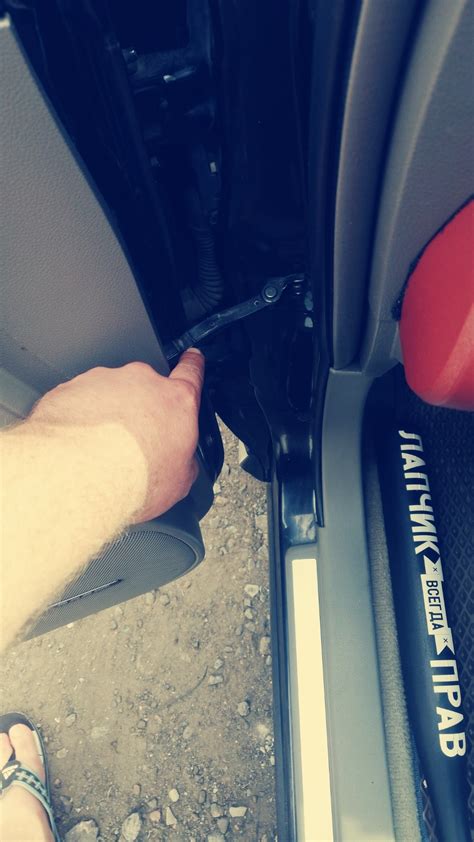 Ремонт ограничителей дверей на Ниссан Мурано з50 — Nissan Murano I, 3,5 ...