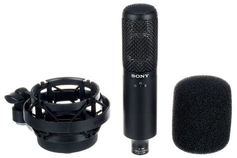 Test: Sony C-100, Zweikapsel Kondensatormikrofon - AMAZONA.de