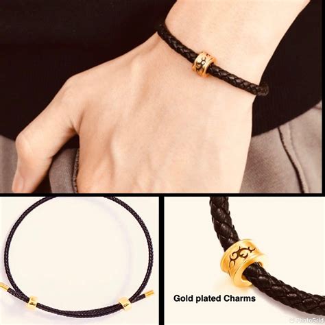 Adjustable Gold Plated Bracelet Piyao Mantra Inspiration Motivation