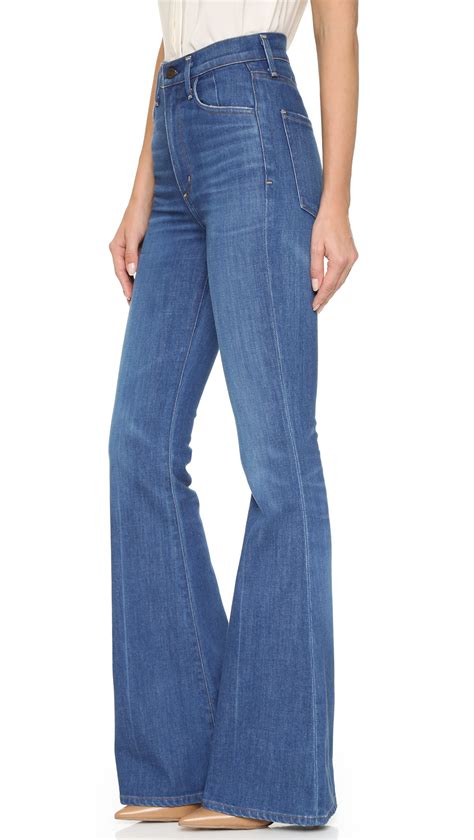Lyst Citizens Of Humanity Cherie High Rise Flare Jeans In Blue