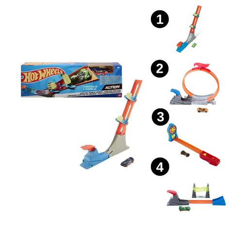 Pista Action Hot Wheels Acrobacia Fth Mattel Promo O Shopee Brasil