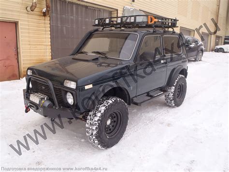 Установка расширителей арок на Ниву — KOROFFKA4X4