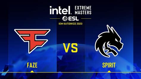 FaZe Vs Spirit Map 1 Ancient IEM Katowice 2023 YouTube