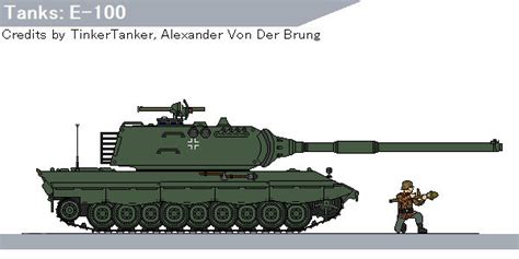 E-100 (Postwar Designs) by AlexanderVonDerBrung on DeviantArt
