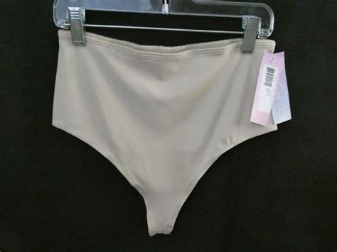 SASSYBAX TUMMY TAMING Thong Nude SZ L 8 62 PicClick UK