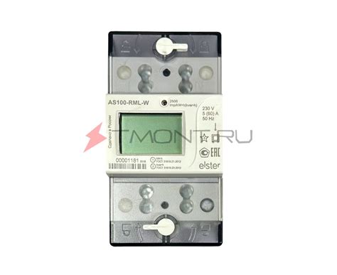 Альфа AS100-RML-W, 1Ф, 220В, Smart Wi-Fi, электросчетчик многотарифный ...