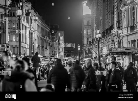 London West End At Night Stock Photo Alamy