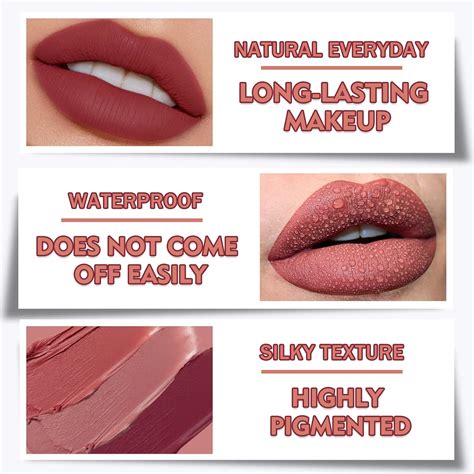 L Piz Labial Mate Nude Para Labios Terciopelo Suave Impermeable De Larga Duraci N Taza