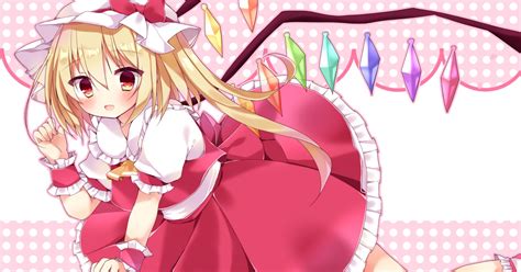 Ai Blonde Hair Flandre Scarlet Red Eyes Touhou Vampire Wings Konachan Net Konachan