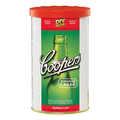 Coopers European Lager (1.7kg) - BrewWorld Australia