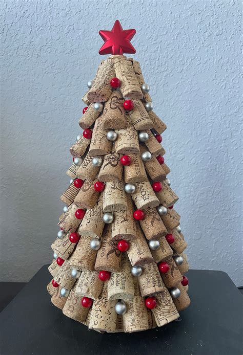 Wine Cork Christmas Tree Large Etsy Uk Wine Cork Crafts Christmas Wine Cork Ornaments Diy