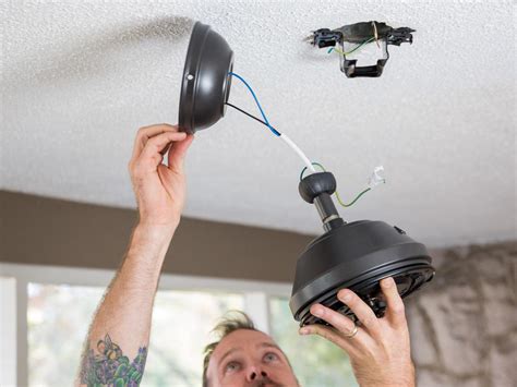 how to install ceiling fan bracket