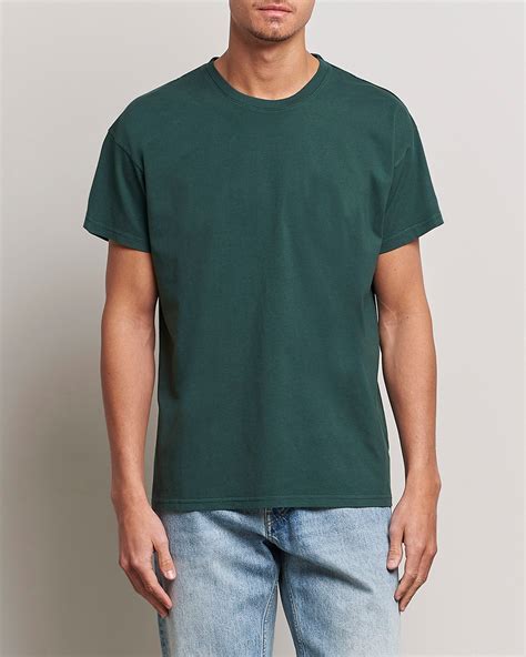 Jeanerica Marcel Crew Neck T Shirt Dark Green Careofcarldk