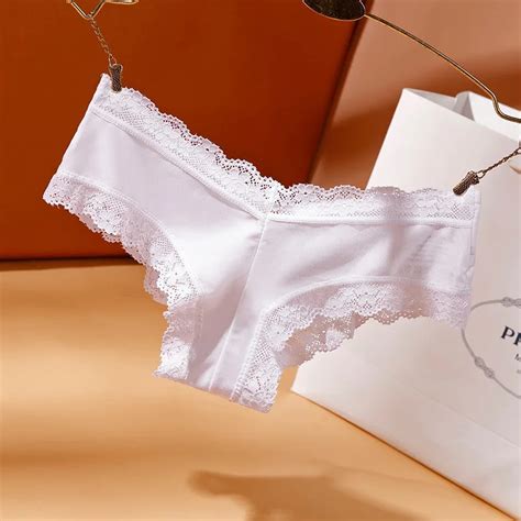 Sexy Lace White Panties White Lingerie Free Shipping