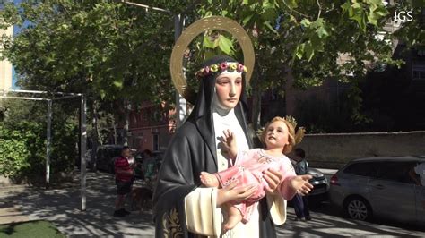 Fiestas del Barrio de Las Fuentes Zaragoza 2022 procesión Santa Rosa de