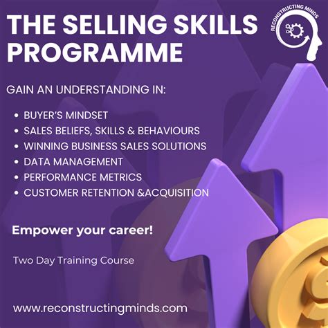 Selling Skills Programme Reconstructing Minds