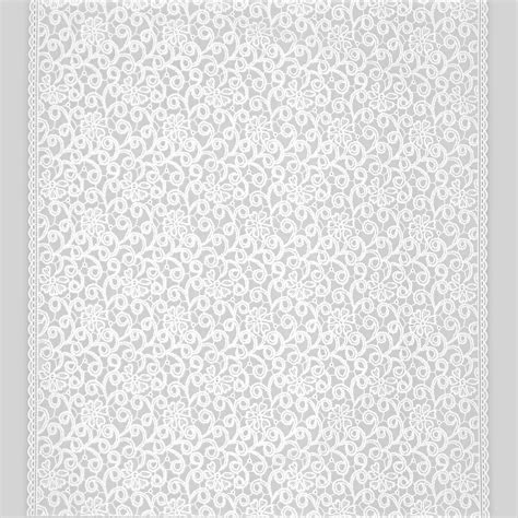 Bordløber Dinner for two hvid blonde med blomster ranke 50 cm Textilvoksdug