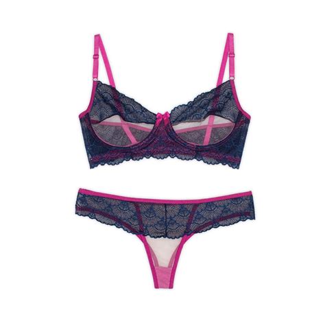 Conjunto Sexy Lingerie Tule Renda Suti Sem Bojo E Calcinha Shopee Brasil