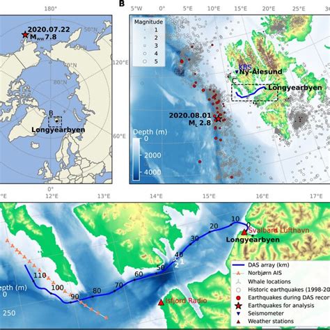 Geographical Locations A A Polar Stereographic Map Of The Arctic