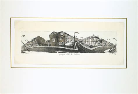 Bedford Hill, 1976 - Original Art, Antique Maps & Prints