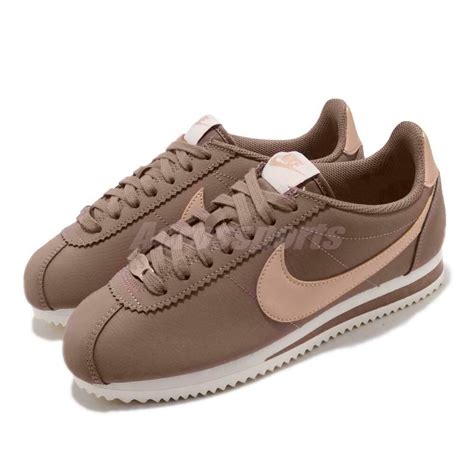 Ad Ebay Nike Wmns Classic Cortez Leather Brown Beige Women Classic