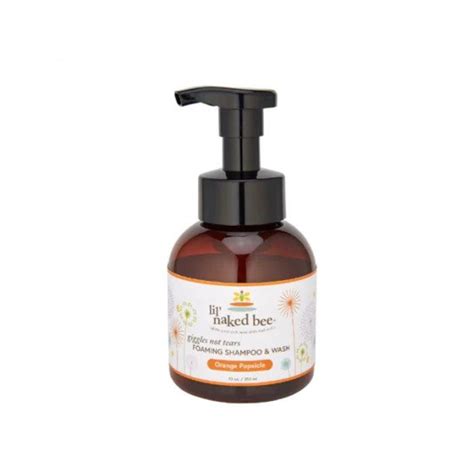 The Naked Bee Orange Popsicle Giggles Not Tears Champ Espumoso Y Lavado Onzas Yaxa Colombia