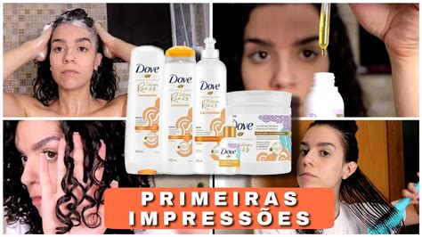 LINHA DOVE TEXTURAS REAIS PRIMEIRAS IMPRESSÕES YouTube