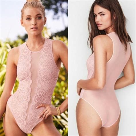 Victoria S Secret Intimates Sleepwear Victorias Secret Bodysuit Teddy Lingerie Poshmark