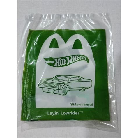 McDonald S McD Happy Meal Toys Hot Wheels Layin Lowrider Shopee Malaysia