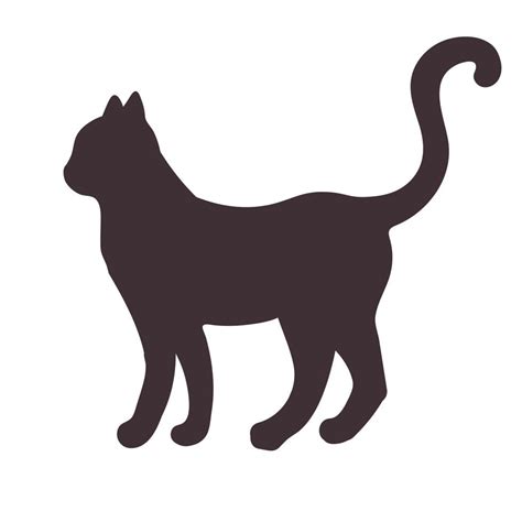 Cat Profile Vector Art Icons And Graphics For Free Download