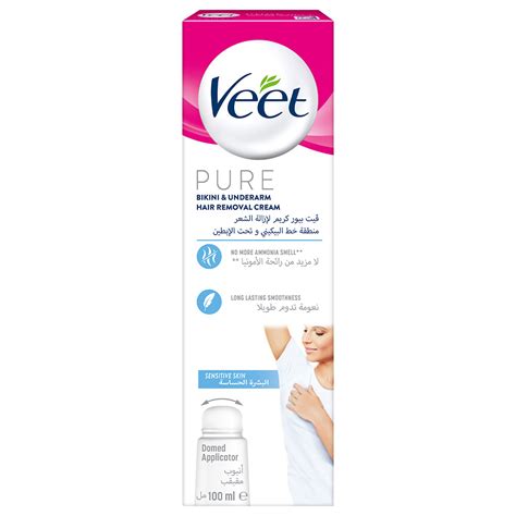 Order Veet Pure Bikini Underarm Hair Removal Cream Ml Now Jomla Ae