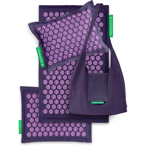 Pranamat ECO Set (Mat + Pillow + Mini + Bag) | Therapeutic massage ...