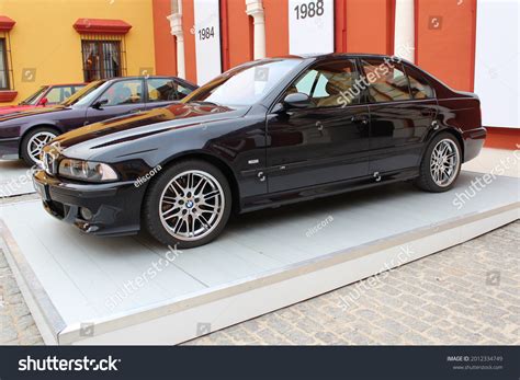 bmw  side view black year stock photo  shutterstock