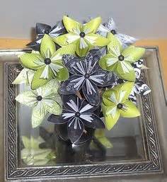 PAPER FLOWERS origami paper flower arrangement by cottagelakegifts, $34 ...