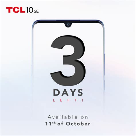 TCL 10se launching on Behance